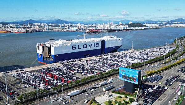 현대자동차 울산공장 수출선적부두 전경 / ⓒ현대자동차