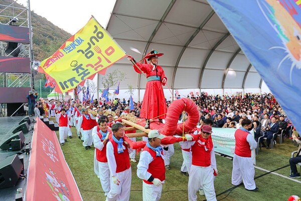 해남미남축제 즐길거리 (개막식 퍼레이드). 사진/해남군청
