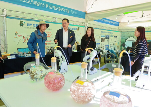 해남미남축제 김 주제관. 사진/해남군청