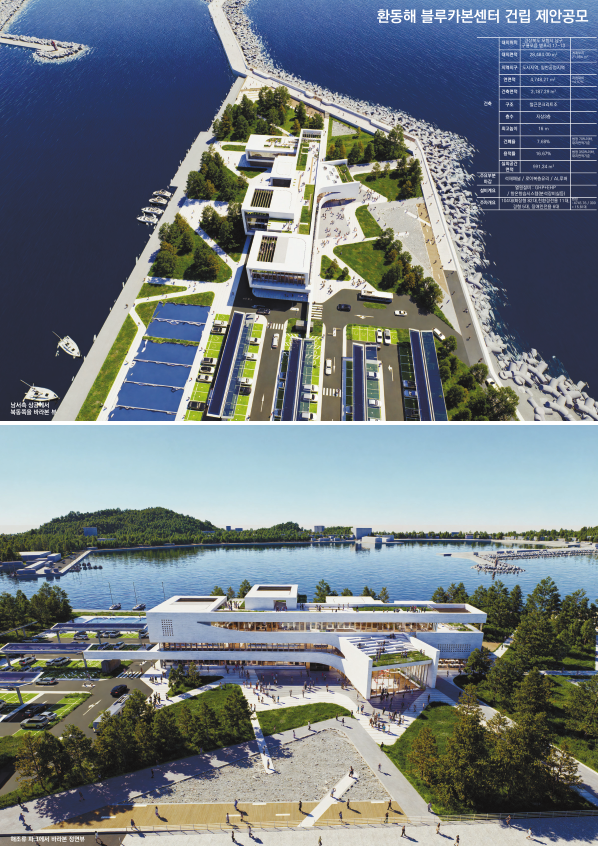환동해 블루카본센터 조감도.ⓒ경북도