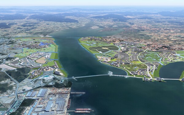 솔라시도 기업도시 조감도. 사진/해남군청