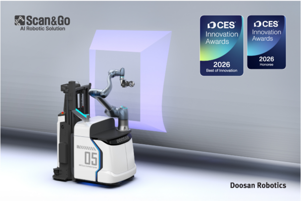 두산로보틱스 '스캔앤고' 모습 ⓒ두산로보틱스