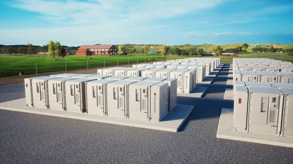 LG에너지솔루션 전력망용 ESS 배터리 컨테이너 제품 ⓒLG에너지솔루션