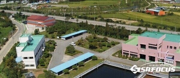 해남군상하수도사업소 청사 전경. 사진 / 최영남 기자