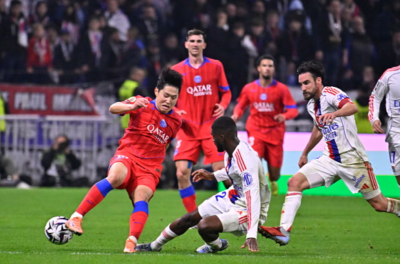 이강인, 공식전 100경기에서 도움 기록. ⓒ파리 생제르맹