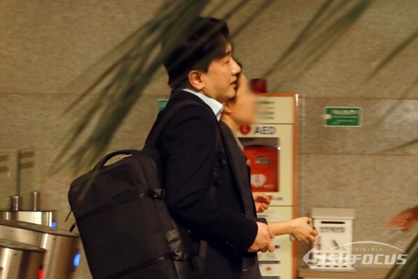 작년 9월 류화현 위메프 대표가 검찰 소환조사에 출석하고 있다. [사진 /오훈 기자]