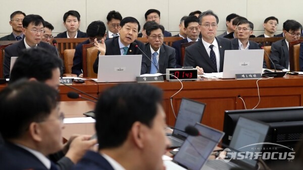 17일 구윤철 경제부총리가 의원의 질의에 답하고 있다.(2)