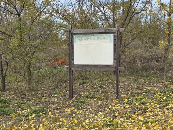 관리가 이루어지지 않는 표지판사진/김진성기자 