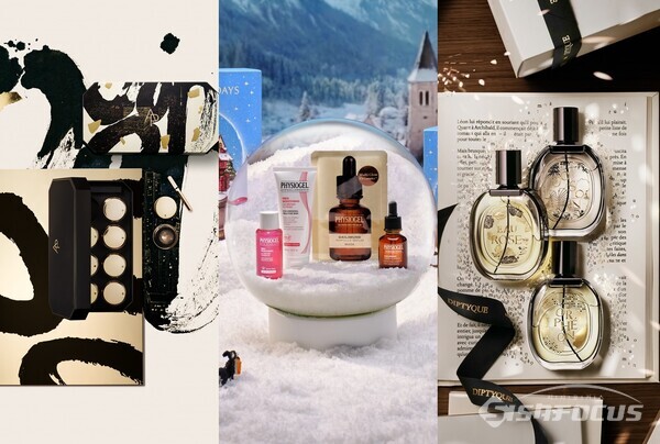 뷰티업계가 크리스마스 한정 제품과 패키지를 선보인다. ⓒ시사포커스DB