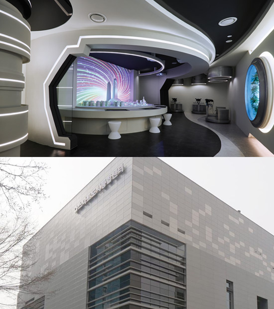 사진은 서울 강남 미래교육센터(위)와 안양시 스마트도시통합센터(아래) 모습 ⓒ국토교통부