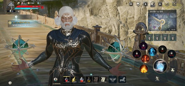 기자가 커스터마이징한 캐릭터. 꽤 개성있다고 생각했으나 여러 커뮤니티에 올라온 다른 유저들의 커스터마이징을 보며 아직 멀었다고 느낄 때가 많다. ⓒ아이온2 앱 캡쳐