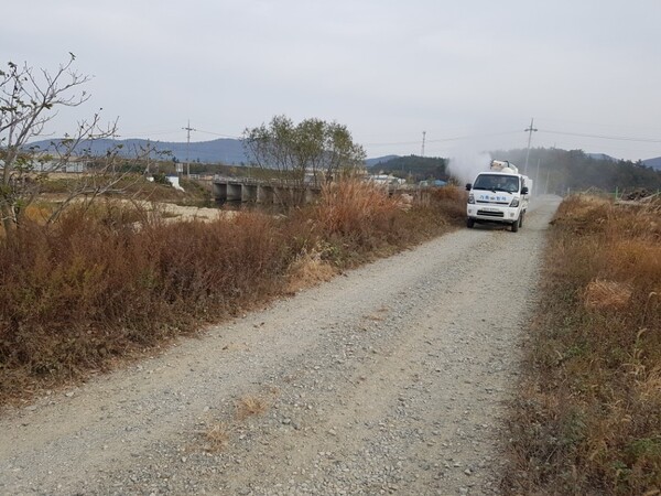 해남군이 조류인플루엔자 방역 강화에 나섰다. 사진/해남군청